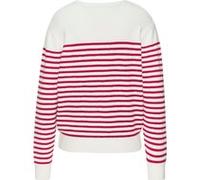 Sweater weiß-rot 40/42