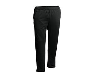 Sweathose AHORN SPORTSWEAR, Herren, Gr. 8XL, EURO-Größen, schwarz, 70% Baumwolle, 30% Polyester, bestickt, meliert, lang, Hosen Sweathose, in schlichtem Design (16379932-8XL) schwarz