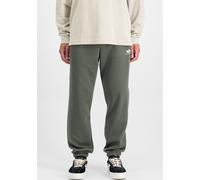 Sweathose ALPHA INDUSTRIES "Basic Jogger Small Logo II", Herren, Gr. XL, N-Gr, grün (schwarz olive), Sweatware, Obermaterial: 80% Baumwolle, 20% Polyester, bedruckt, slim fit lang, Hosen Sweathose (93