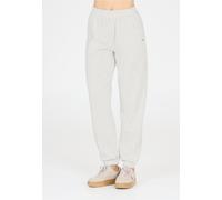 Sweathose ATHLECIA "Carmen", Damen, Gr. 46, EURO-Größen, weiß, 100% Polyester, unifarben, lang, Hosen Sweathose, Mit weichem und atmungsaktivem Tragekomfort (44350365-46) weiß