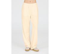Sweathose ATHLECIA "Crecy", Damen, Gr. 42, EURO-Größen, weiß (sanftes weiß), 50% Baumwolle, 48% Polyester, 2% Elasthan, unifarben, lang, Hosen Sweathose, Mit atmungsaktivem Tragekomfort (48900336-42)