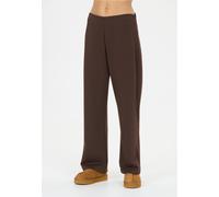 Sweathose ATHLECIA "Franye", Damen, Gr. 46, EURO-Größen, braun, 42% Viskose, 5% Elasthan, 53% Polyester, unifarben, Hosen Sweathose, mit bequemen Bündchen (37136111-46) braun
