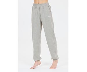 Sweathose ATHLECIA "Giannis", Damen, Gr. 40, EURO-Größen, grau, 65% Polyester, 35% Baumwolle, unifarben, lang, Hosen Sweathose, mit bequemem Dehnbund (17618244-40) grau