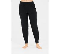 Sweathose ATHLECIA "Hecey", Damen, Gr. 42, EURO-Größen, schwarz, 55% Polyester, 45% Baumwolle, unifarben, lang, Hosen Sweathose, mit angenehmer Passform (97237335-42) schwarz