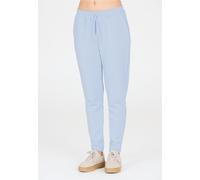 Sweathose ATHLECIA "Jacey", Damen, Gr. 34, EURO-Größen, blau (hell, denim), 51% Polyester, 44% Modal, 5% Elasthan, unifarben, lang, Hosen Sweathose, aus weichem Modalmix (94895939-34) hell, denim