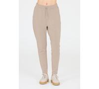 Sweathose ATHLECIA "Jacey", Damen, Gr. 40, EURO-Größen, grün (khaki), 51% Polyester, 44% Modal, 5% Elasthan, unifarben, lang, Hosen Sweathose, aus weichem Modalmix (99438767-40) khaki