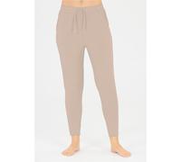 Sweathose ATHLECIA "Jacey", Damen, Gr. 46, EURO-Größen, braun (hellbraun), 51% Polyester, 44% Modal, 5% Elasthan, unifarben, lang, Hosen Sweathose, aus weichem Modalmix (67046744-46) hellbraun