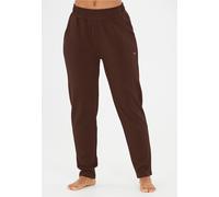 Sweathose ATHLECIA "Jillnana", Damen, Gr. 42, EURO-Größen, rot (bordeaux), 51% Polyester, 44% Modal, 5% Elasthan, unifarben, lang, Hosen Sweathose, mit recyceltem Polyester (61841767-42) bordeaux