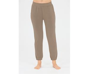 Sweathose ATHLECIA "Jillnana V2", Damen, Gr. 36, EURO-Größen, khaki, 51% Polyester, 44% Modal, 5% Elasthan, unifarben, lang, Hosen Sweathose, aus angenehm weichem Material (68904030-36) khaki