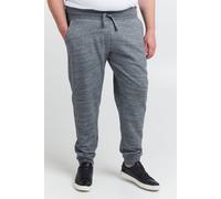 Sweathose BLEND "BHBLelno", Herren, Gr. 3XL, US-Größen, pewter mix, Sweatware, 60% Baumwolle, 40% Polyester, unifarben, regular fit normal, Hosen Sweathose, Gemütliche Sweathose (61063553-XXXL) pewter