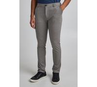 Sweathose BLEND "BHNapa", Herren, Gr. 34, Länge 34, pewter mix, 75% Polyester, 20% Viskose, 5% Elasthan, unifarben, regular fit normal, Hosen Sweathose, Elastische Stoffhose im Business-Look - Slim Fi