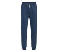 Sweathose BLEND "BHPoval", Herren, Gr. L, US-Größen, marineblaus melange, Sweatware, 60% Baumwolle, 40% Polyester, unifarben, normal normal, Hosen Sweathose, Gemütliche Jogginghose mit Taschen (616266