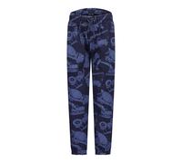 Sweathose BLUE SEVEN, Jungen, Gr. 110, N-Gr, nachtblau, angeraute Sweatware, Obermaterial: 100% Baumwolle, bedruckt, lang, Hosen Sweathose, Baumwolle, Alloverdruck (39003950-110) nachtblau