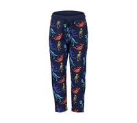 Sweathose BLUE SEVEN, Jungen, Gr. 104, N-Gr, bunt (ultramarin aop), Sweatware, Obermaterial: 80% Baumwolle, 20% Polyester, bedruckt, Basic lang, Hosen Sweathose (28490426-104) ultramarin aop