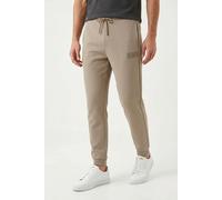 Sweathose BOSS GREEN, Herren, Gr. M, N-Gr, light, pastel grün334, Sweatware, Obermaterial: 88% Baumwolle, 12% Polyester, unifarben, relaxed fit lang, Hosen Sweathose, elastischer Bund, Relaxed Fit, Ba