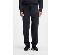 Sweathose BOSS GREEN, Herren, Gr. XL, N-Gr, dunkelblau402, Sweatware, Obermaterial: 88% Baumwolle, 12% Polyester, unifarben, relaxed fit lang, Hosen Sweathose, elastischer Bund, Relaxed Fit, Baumwoll-