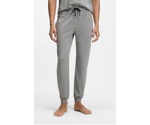 Sweathose BOSS "Mix&Match Pants", Herren, Gr. S (48), N-Gr, grau (medium_grau_033), Sweatware, Obermaterial: 95% Baumwolle, 5% Elasthan, unifarben, Basic knöchellang, Hosen Sweathose, mit BOSS Aufdruc