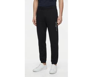 Sweathose CALVIN KLEIN JEANS "CALVIN 1968 GRAPHIC", Herren, Gr. XL, N-Gr, schwarz, Sweatware, Obermaterial: 100% Baumwolle, unifarben, regular fit lang, Hosen Sweathose, Regular fit mit gerader Beinfo