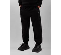 Sweathose CALVIN KLEIN JEANS, Jungen, Gr. 14 (164), N-Gr, pvh schwarz, Sweatware, Obermaterial: 100% Baumwolle, unifarben, regular fit lang, Hosen Sweathose, Kordelzug am Bund, reine Baumwolle, Logodr