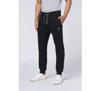 Sweathose CHIEMSEE, Herren, Gr. L (52/54), Normalgrößen, schwarz (schwarz beauty), 60% Baumwolle, 40% Polyester, Hosen Sweathose (73150059-L) schwarz beauty
