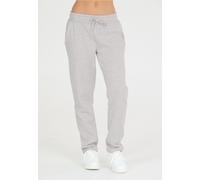 Sweathose CRUZ "Maida", Damen, Gr. 38, EURO-Größen, grau, 60% Baumwolle, 40% Polyester, meliert, lang, Hosen Sweathose, Mit weichem Tragegefühl (27786164-38) grau