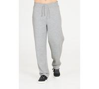 Sweathose CRUZ "Ramin", Herren, Gr. 3XL, US-Größen, grau (grau, meliert), 60% Baumwolle, 40% Polyester, unifarben, lang, Hosen Sweathose, mit praktischem Dehnbund (67909118-XXXL) grau, meliert