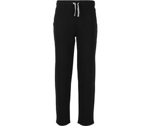 Sweathose CRUZ "Ramin", Jungen, Gr. 176, EURO-Größen, schwarz, 60% Baumwolle, 40% Polyester, unifarben, lang, Hosen Sweathose, mit verstellbarem Bund (52201527-176) schwarz