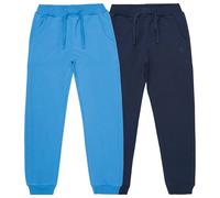 Sweathose Doppelpack uni blau aus super weicher Bambus-Viskose 152