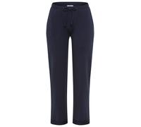 Sweathose FLASHLIGHTS, Damen, Gr. 44/46, N-Gr, navy blau, Sweatware, Obermaterial: 95% Baumwolle, 5% Elasthan, unifarben, Basic, lässig geschnitten 7/8-Länge, Hosen Sweathose, Weiche Baumwollmischung