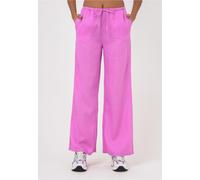 Sweathose FRESHLIONS "Livia", Damen, Gr. S, EURO-Größen, pink, 100% Leinen, unifarben, lang, Hosen Sweathose, im klassischen Design (98918614-S) pink