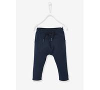 Sweathose für Jungen Baby BASIC graublau Gr. 62 von vertbaudet
