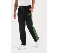 H.I.S Herren Relaxhose, Freizeithose, Jogginghose (48/50, schwarz)