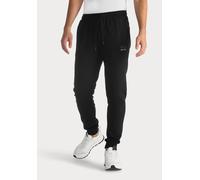 Sweathose H.I.S, Herren, Gr. 52/54 (L), N-Gr, schwarz, Sweatware, Obermaterial: 60% Baumwolle, 40% Polyester, unifarben, Basic, bequem lang, Hosen Sweathose, Jogginghose mit kleinem Logodruck (1870951
