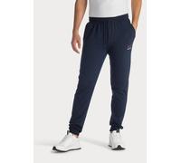 Sweathose H.I.S, Herren, Gr. 60/62 (XXL), N-Gr, blau (navy), Sweatware, Obermaterial: 60% Baumwolle, 40% Polyester, unifarben, Basic, bequem lang, Hosen Sweathose, Jogginghose mit kleinem Logodruck (6