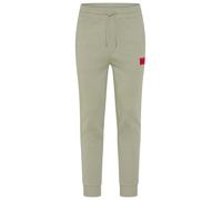 Sweathose HUGO "Doak", Herren, Gr. M, N-Gr, light, pastel grün337, Sweatware, Obermaterial: 100% Baumwolle, unifarben, regular fit lang, Hosen Sweathose, elastischer Bund, Regular Fit, Seitentaschen,