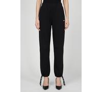 Sweathose HUGO UNDERWEAR "Casual", Damen, Gr. L, N-Gr, schwarz, Sweatware, Obermaterial: 59% Modal, 25% Baumwolle, 16% Lyocell, normal, Hosen Sweathose (13722623-L) schwarz