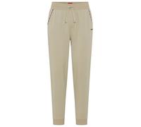 Sweathose HUGO UNDERWEAR "NOAH", Herren, Gr. XL (54), N-Gr, beige (beige overflow 923), Sweatware, Obermaterial: 61% Baumwolle, 34% Modal, 5% Elasthan, normal lang, Hosen Sweathose (86031650-XL) beige