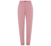 Sweathose HUGO UNDERWEAR "SHUFFLE_PANTS 10249155 01", Damen, Gr. L, N-Gr, open pink 696, Jersey, Obermaterial: 48% Baumwolle, 48% Modal, 4% Elasthan, körpernah knöchellang, Hosen Sweathose, mit dezent