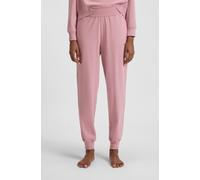 Sweathose HUGO UNDERWEAR "SHUFFLE_PANTS 10249155 01", Damen, Gr. L, N-Gr, open pink 696, Jersey, Obermaterial: 48% Baumwolle, 48% Modal, 4% Elasthan, körpernah knöchellang, Hosen Sweathose, mit dezent