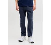 Sweathose JACK & JONES "JPSTGORDON ARCHIVE SWEAT PANTS NOOS", Herren, Gr. M, N-Gr, sky captain, angeraute Sweatware, Obermaterial: 80% Baumwolle, 20% Polyester, unifarben, regular fit knöchellang, Hos
