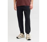Sweathose JACK & JONES "JPSTGORDON ARCHIVE SWEAT PANTS NOOS", Herren, Gr. XL, N-Gr, schwarz, angeraute Sweatware, Obermaterial: 80% Baumwolle, 20% Polyester, unifarben, regular fit knöchellang, Hosen