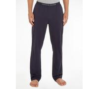 Sweathose "JERSEY PANT", Herren, Gr. S (48), N-Gr, blau (desert, sky, (dunkelblau)), Jersey, Obermaterial: 100% Baumwolle, TOMMY HILFIGER UNDERWEAR, meliert, Basic knöchellang, Hosen Sweathose, mit To