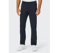 Sweathose JOY SPORTSWEAR "FERNANDO", Herren, Gr. 52, N-Gr, blau (night), Sweatware, Obermaterial: 70% Baumwolle, 25% Polyester, 5% Elasthan, unifarben, Hosen Sweathose, mit Reißverschlusstaschen, schm