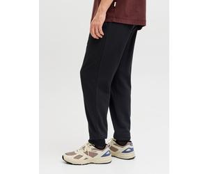 Sweathose "JPSTGORDON ARCHIVE SWEAT PANTS NOOS PLS", Herren, Gr. 44 (5XL), N-Gr, schwarz, angeraute Sweatware, Obermaterial: 80% Baumwolle, 20% Polyester, JACK & JONES PLUSSIZE, unifarben, normal lang