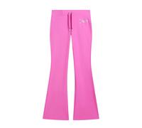 Sweathose JUICY COUTURE "APOLLO DIAMANTE JERSEY LOW RISE PANT. Damen", Damen, Gr. L, EURO-Größen, super pink, Jersey, 40% Baumwolle, 40% Modal, 20% Polyester, slim fit, Hosen Sweathose, Trainingshose