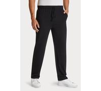 Sweathose KANGAROOS, Herren, Gr. 48/50 (M), N-Gr, schwarz, Sweatware, Obermaterial: 60% Baumwolle, 40% Polyester, unifarben, Basic, lässig geschnitten lang, Hosen Sweathose, Jogginghose in legerer Wei