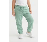 Sweathose KIDS ONLY "KOGSWEAT PANTS SWT NOOS", Mädchen, Gr. 128, N-Gr, aqua foam, Sweatware, Obermaterial: 60% Baumwolle, 40% Polyester, unifarben, regular fit lang, Hosen Sweathose (31373359-128) aqu