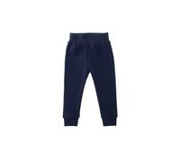 Sweathose LILIPUT "marine", Mädchen, Gr. 62/68, EURO-Größen, blau (dunkelblau), 80% Baumwolle, 20% Polyester, unifarben, lang, Hosen Sweathose, mit elastischen Rippbündchen (11172909-62) dunkelblau