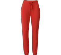 Sweathose LPO "Sweathose Sanya", Damen, Gr. 40 (M), Normalgrößen, poppy rot, 65% Baumwolle, 30% Polyester, 5% Elasthan, regular fit, Hosen Sweathose (10141569-40) poppy rot