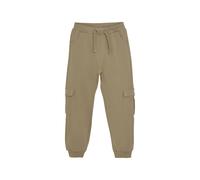 Sweathose MINYMO "Sweathose MIPants Sweat", Jungen, Gr. 116, N-Gr, braun (timber wolf), Obermaterial: 95% Baumwolle CO. 5% Elasthan EL., Hosen Sweathose (11265841-116) timber wolf
